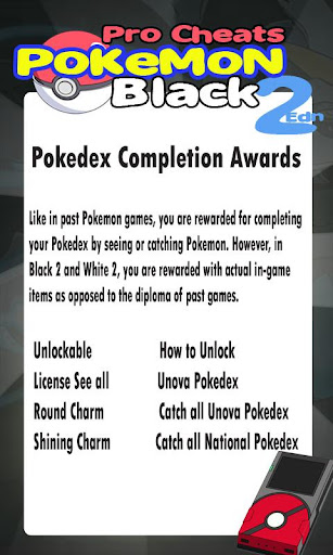免費下載娛樂APP|Pro Cheats Pokemon Black 2 Edn app開箱文|APP開箱王