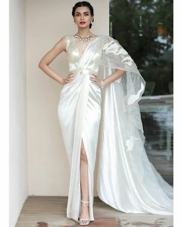 Saree gown