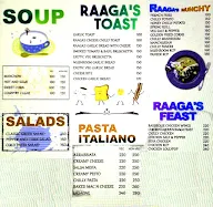 Raaga - The Coffee Lounge menu 1