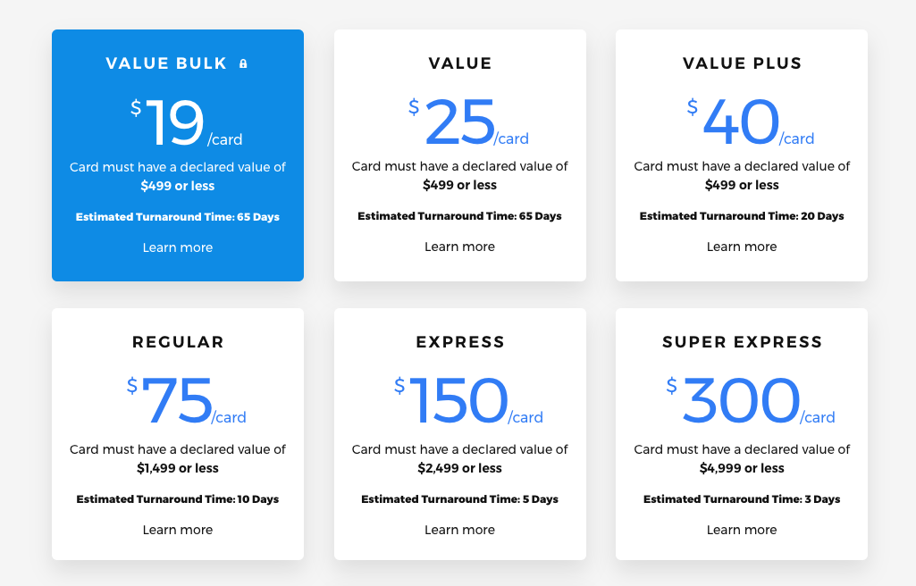 PSA pricing: 2023 