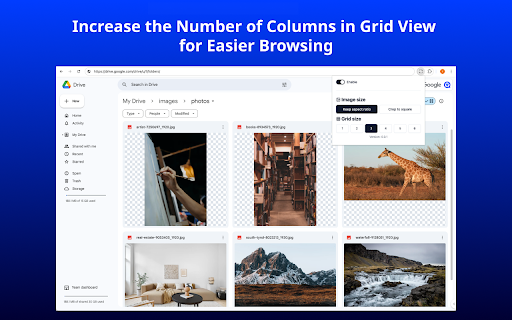 Thumbnail Enlarger for Google Drive Preview 3