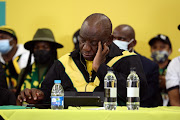 June 05 2022.  President Cyril Ramaphosa before addressing the ANC delegates at the Ranch resort. He was there to deliver the closing address of the 10th Limpopo provincial conference.