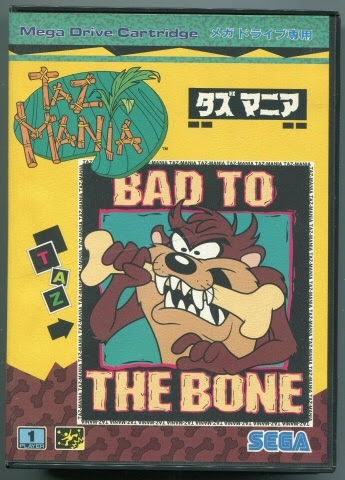 Video game:Sega Mega Drive Taz-Mania: Bad to the Bone - Japanese Edition