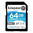 Thẻ Nhớ Kingston Sd Canvas Go Plus 64Gb – Sdg3/64Gb - Hàng Chính Hãng