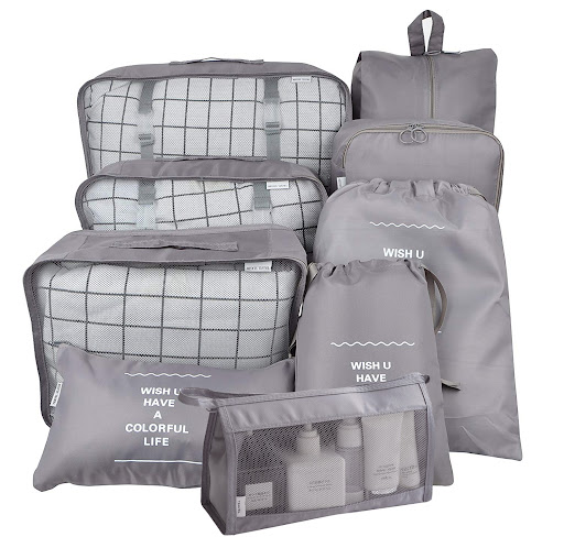 Title 16, Luggage Storage Bag Travel Goods Storage Set