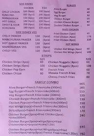 Huzayl's Kitchen menu 1