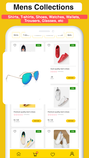 Screenshot Low price online shopping app