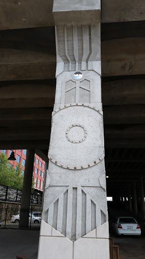 Train Bridge Sculpture