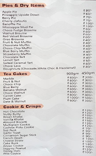 Cake Innovation menu 3