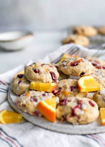 Healthier Cranberry Orange Cookies {gluten-free, dairy-free}