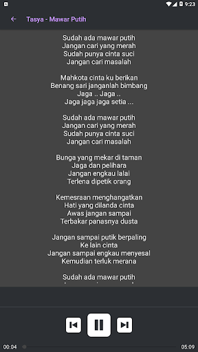 Lagu Koplo Tasya Rosmala
