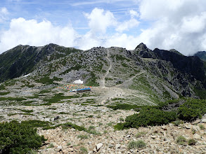 中岳へ向かう