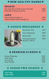 Frozen Bottle - Milkshakes, Desserts And Ice Cream menu 5