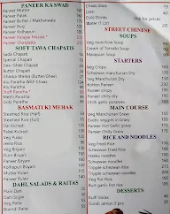 Nanumal Bhojraj menu 1