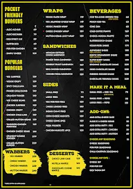 Wat-a-Burger! - India ka Burger menu 1