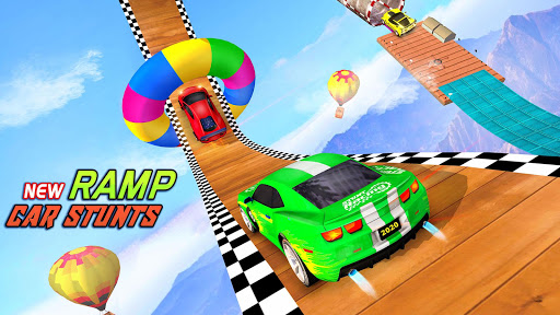 New Car Stunts Mega Ramp Car Driving Games screenshots 5