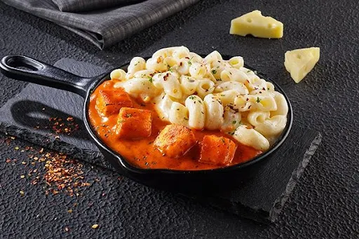 Paneer Tikka Mac N Cheese Pasta