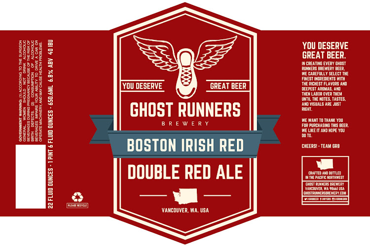 Logo of Ghost Runners Boston Red 