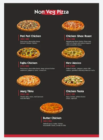 Pizza Valley menu 