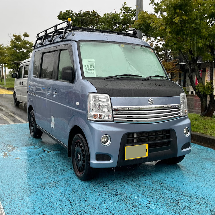 車中泊 車旅 ベッドキット無垢材自作 DA64W スズキ エブリイワゴン工具不要