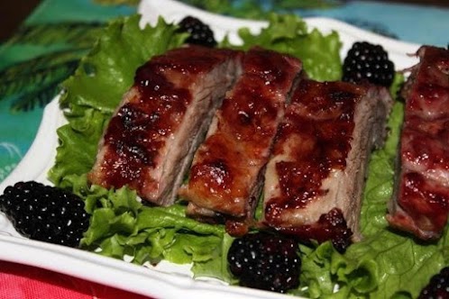 Click Here for Recipe: Blackberry-Honey Ribs