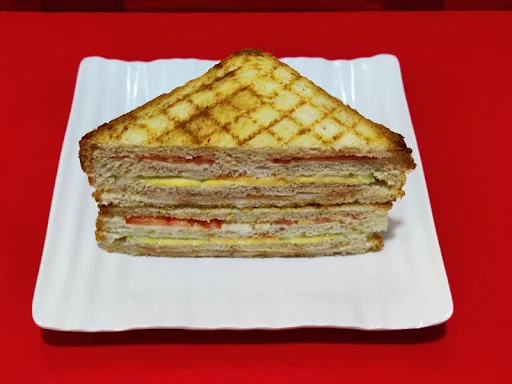 Omelet Cheese Grilled Sandwich