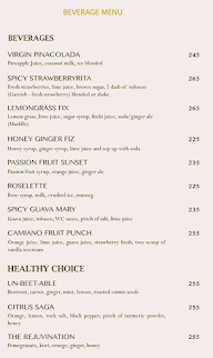 Camiano Patisserie & Brasserie menu 4