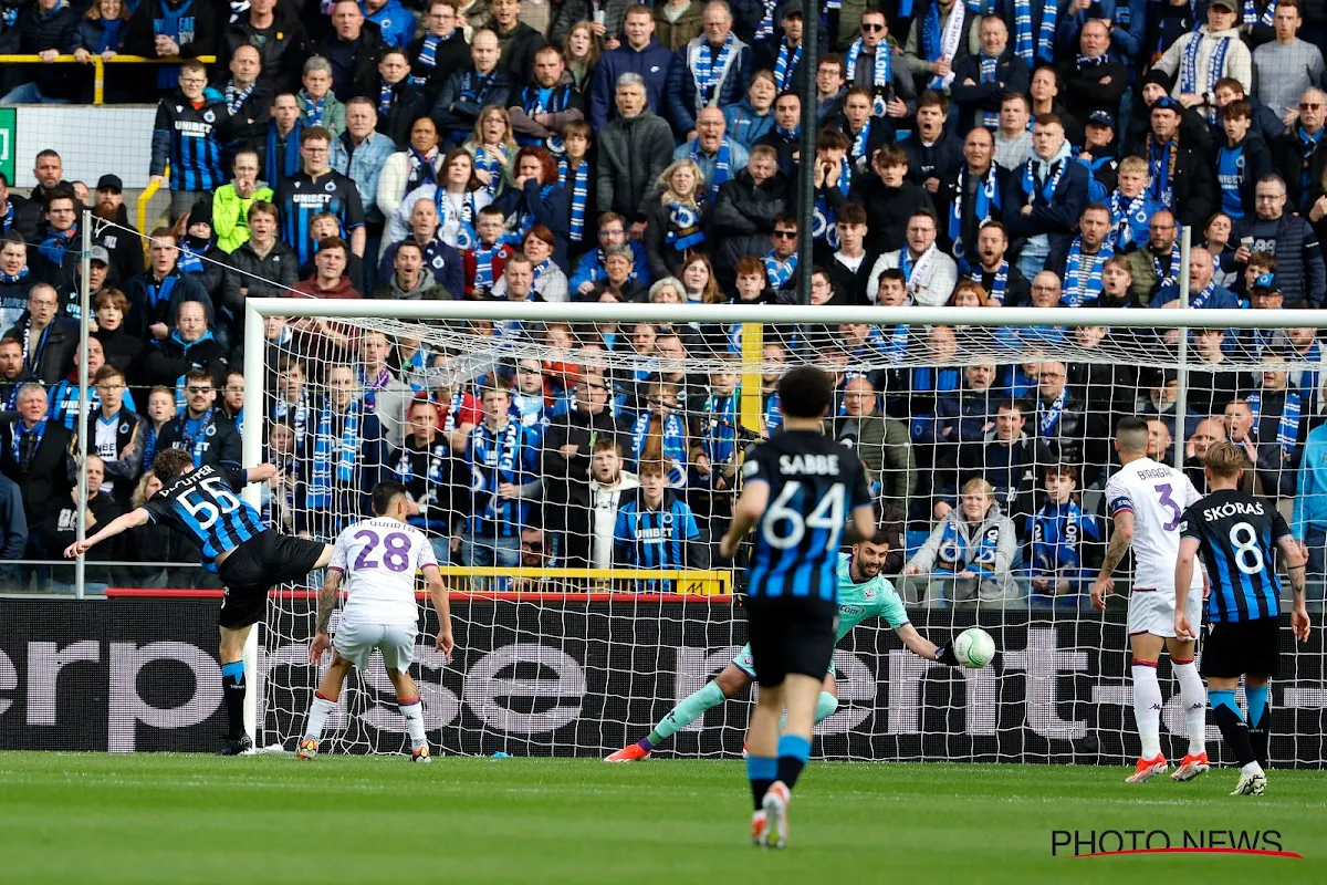 La presse italienne salue le Club de Bruges : "Une première période de pure agonie pour la Fiorentina"