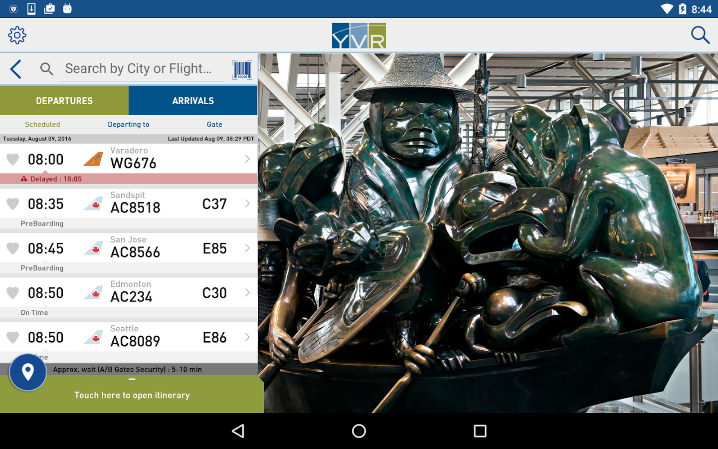 YVR Airport - Android Apps on Google Play