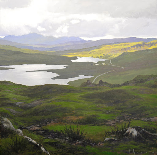 Storr. oil on canvas, 80x80cm