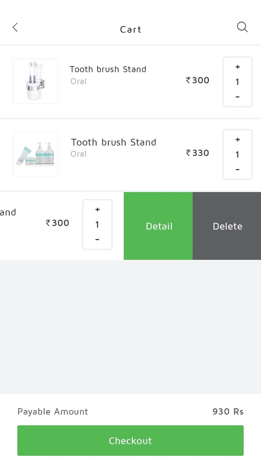 Shoper UI KIT Screen 1