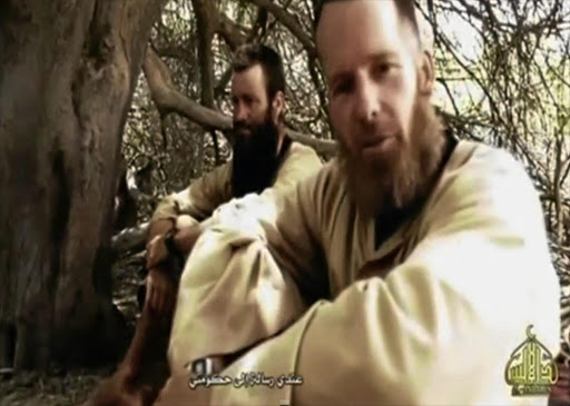 Stephen McGowan, left, and Johan Gustafsson were adbucted in Timbuktu in November 2011.