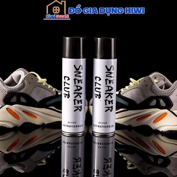 Chai Xịt Bọt Tuyết Làm Sạch Giày Sneaker Club 300Ml - Chai Xịt Bọt Làm Sạch Chuyên Cho Giày Sneaker