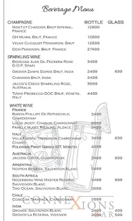 Connexions Bar - Crowne Plaza Jaipur menu 4