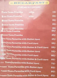 Chache Da Dhaba menu 1