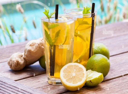 Ginger Lemon Ice Tea