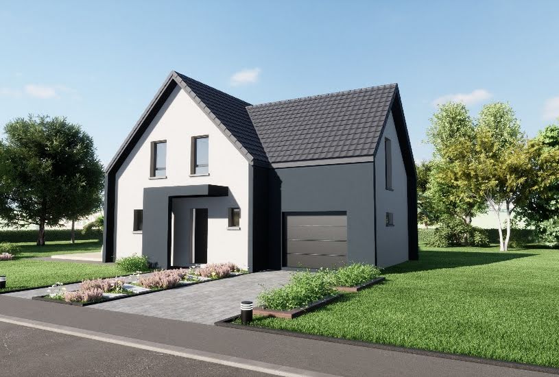  Vente Terrain + Maison - Terrain : 443m² - Maison : 120m² à Sélestat (67600) 