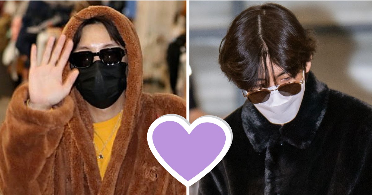 10 Photos of V BTS' Airport Fashion Returning from Japan, Attract Attention  with a Bag as Big as Parents' Expectations