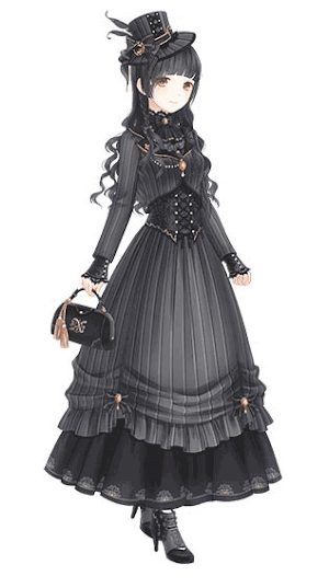 ミラクルニキ 黒ドレスの令嬢 セットコーデ の入手方法とストーリー ミラクルニキ ニキ 攻略wiki 神ゲー攻略