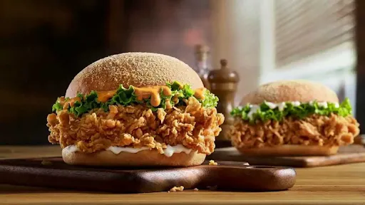 Tangy Crispy Chicken Burger