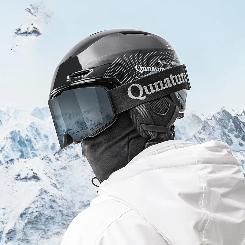 Casque de sécurité Wild Skiing double planche protection tête chaud Protège efficacement du froid et des chocs pour le ski et le snowboard.