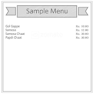 Lakshmi Chat Center menu 1