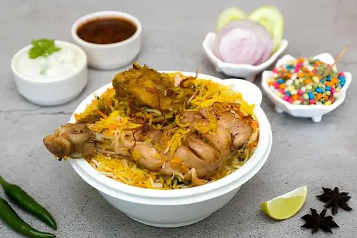 Hydarabadi Chicken Dum Biryani