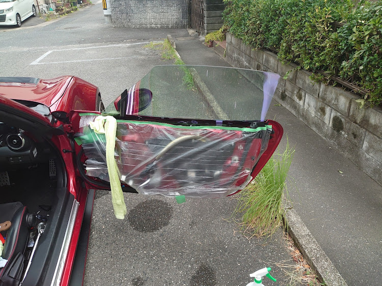 ロードスターのGHOSTフィルムに関するカスタム事例の投稿画像1枚目