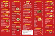 R.K. Sweets menu 2