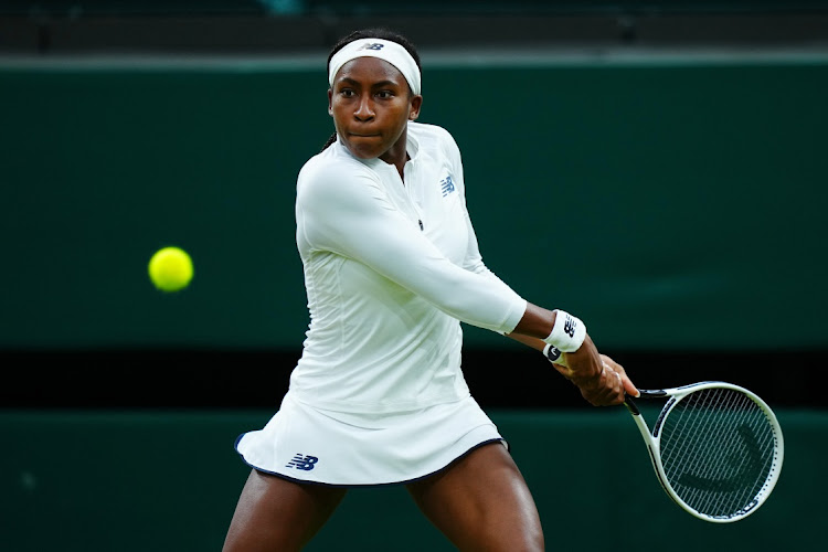 US Tennis player Coco Gauff.