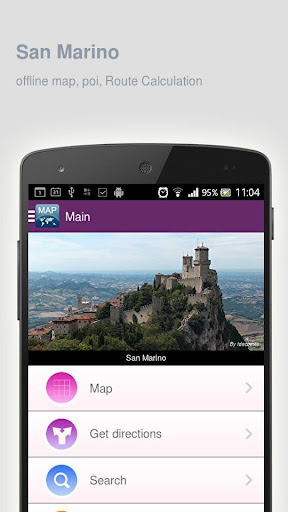 San Marino Map offline