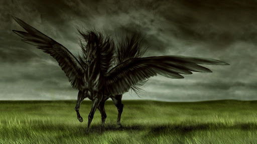 Dark Pegasus Live Wallpaper