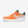 air force 1 ‘07 lv8 total orange / black / metallic silver