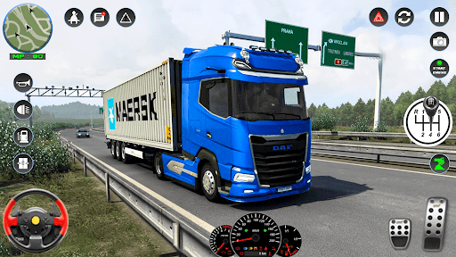 Screenshot Euro Cargo Truck Driving Game